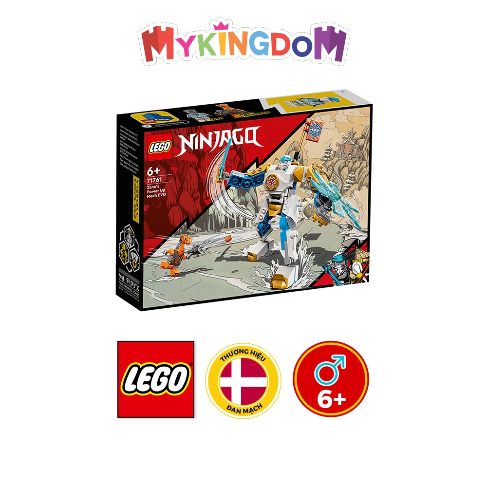 Đồ Chơi LEGO NINJAGO Chiến Giáp Dũng Mãnh Của Zane 71761
