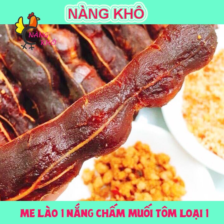 [Mã GROSALEHOT giảm 8% đơn 250K] Me Lào 1 Nắng Kèm Muối 500g (dạng hủ) | Nàng Khô