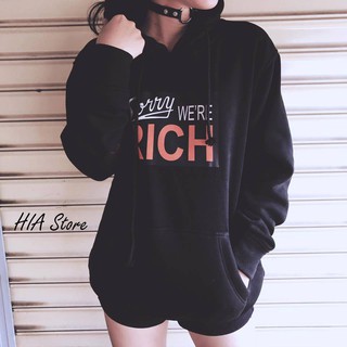Áo khoác HOODIE IN ĐEN - UNISEX nam& nữ