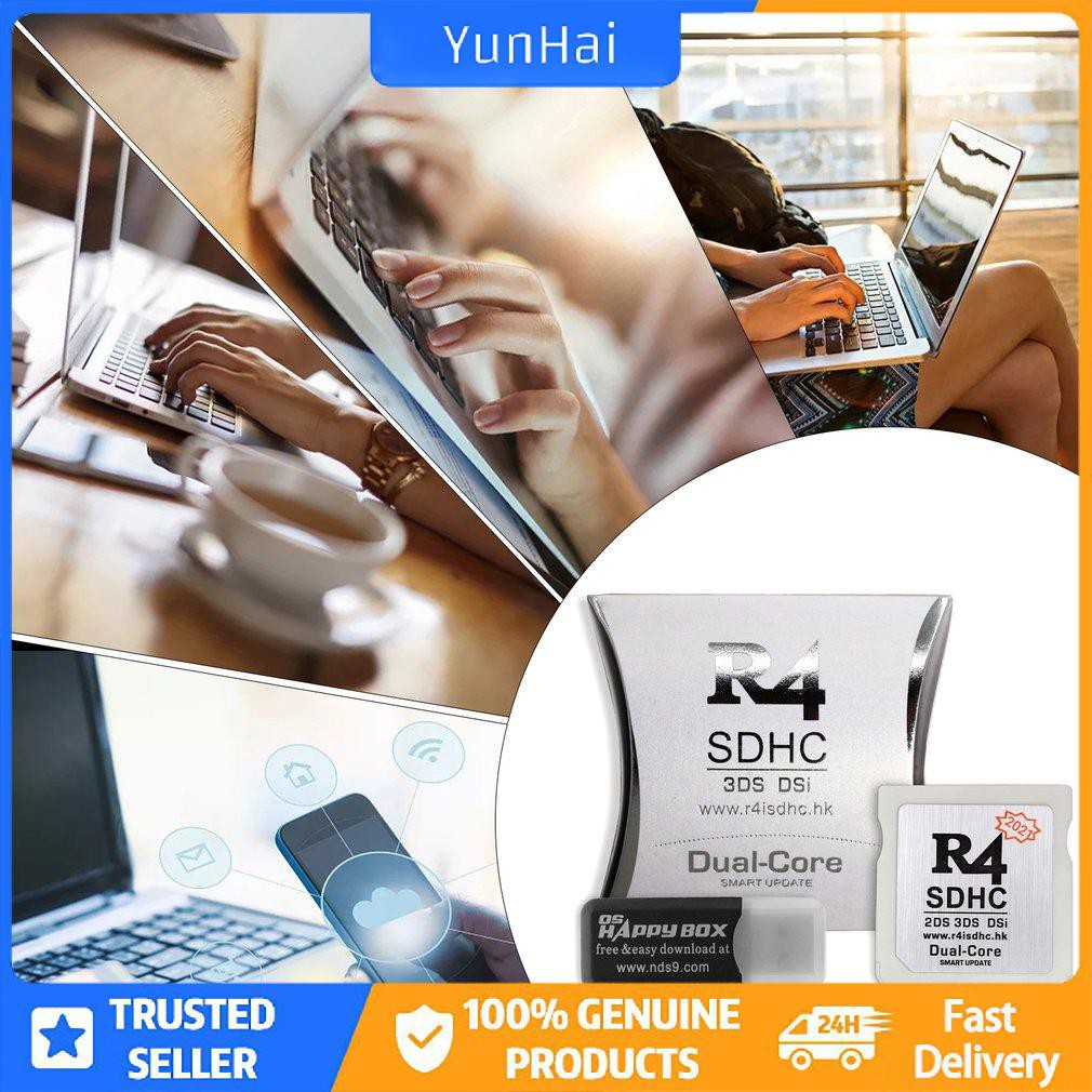 Bộ chuyển đổi R4 SDHC Bảo mật Thẻ nhớ Kỹ thuật số Ghi thẻ Trò chơi Thẻ Flashcard | BigBuy360 - bigbuy360.vn