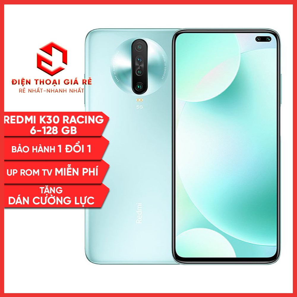 Điện thoại XIAOMI REDMI K30 5G Racing Edition - RAM 6-128GB - [Giá Rẻ, Bảo hành 3 tháng1 đổi 1 - Tặng dán cường lực]