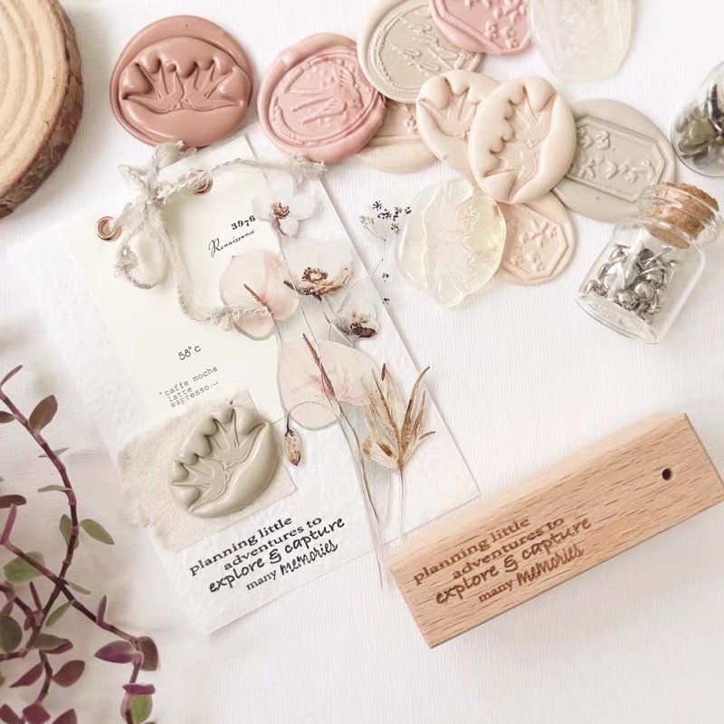 Bulletjournal115 Tape JNP chiết dạng pet hình hoa và chim