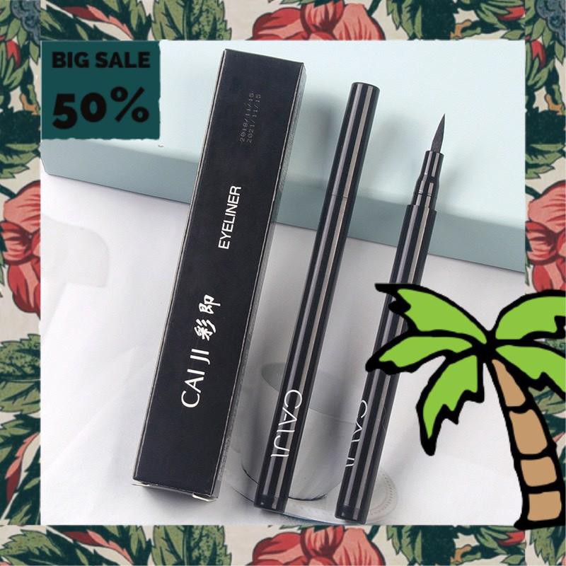 Kẻ Mắt Bút Caiji sắc nét lâu trôi lì mịn nội địa sỉ rẻ chống nước tiện lợi gọn nhẹ eyeliner | BigBuy360 - bigbuy360.vn