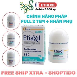 Lăn khử mùi Etiaxil hỗ trợ cải thiện mùi hôi hiệu quả chính hãng Pháp 15ml NPP Shoptido