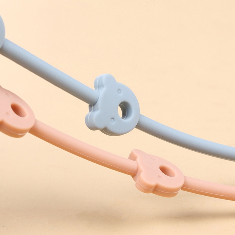 Dây Đeo Núm Ti Giả Bằng Silicone Chống Rơi An Toàn Dành Cho Trẻ Sơ Sinh