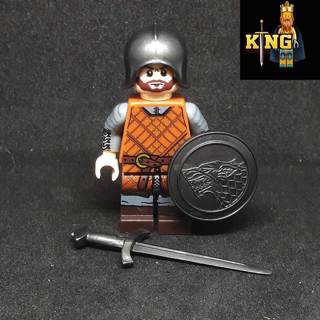 NON-LEGO Sword Infantry Wolf Warrior 046