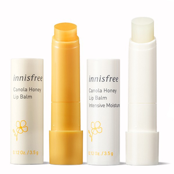 Son dưỡng môi không màu innisfree Canola Honey Lip Balm Deep Moisture 3.5g