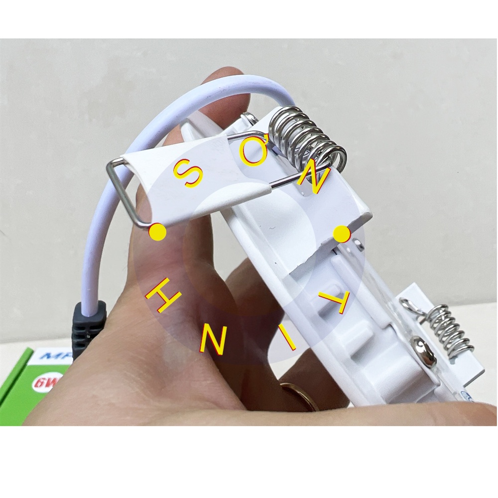 Đèn LED MPE Panel Âm Trần Tròn RPL-6 Phi 120 (Lỗ khoét 105) 6W, màu vàng hoặc trắng, Hàng chất lượng cao