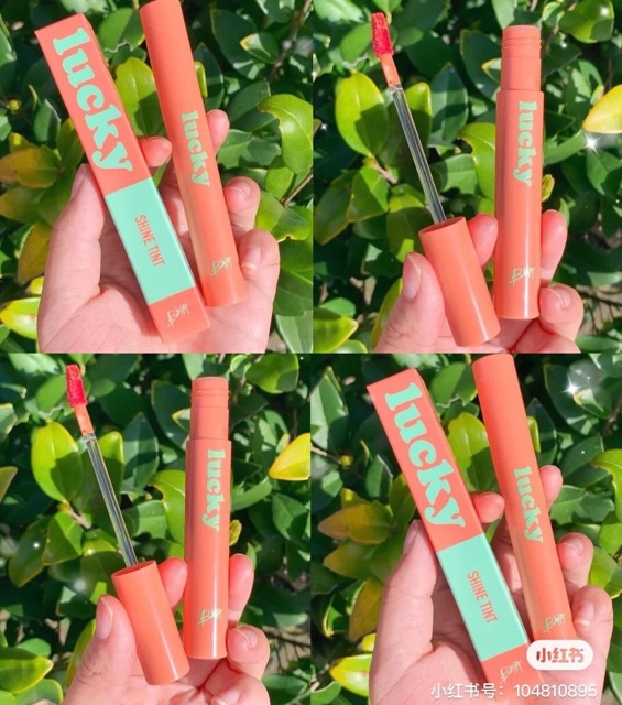 SON LUCKY SHINE TINT -01 NUDE CAM SỮA | BigBuy360 - bigbuy360.vn