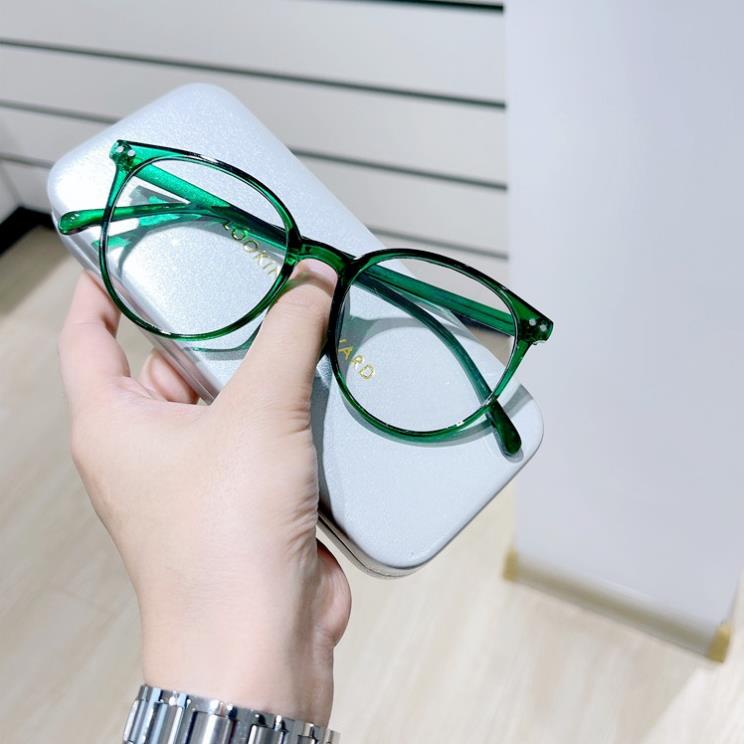 Mắt kính gọng tròn cá tính dễ thương D135