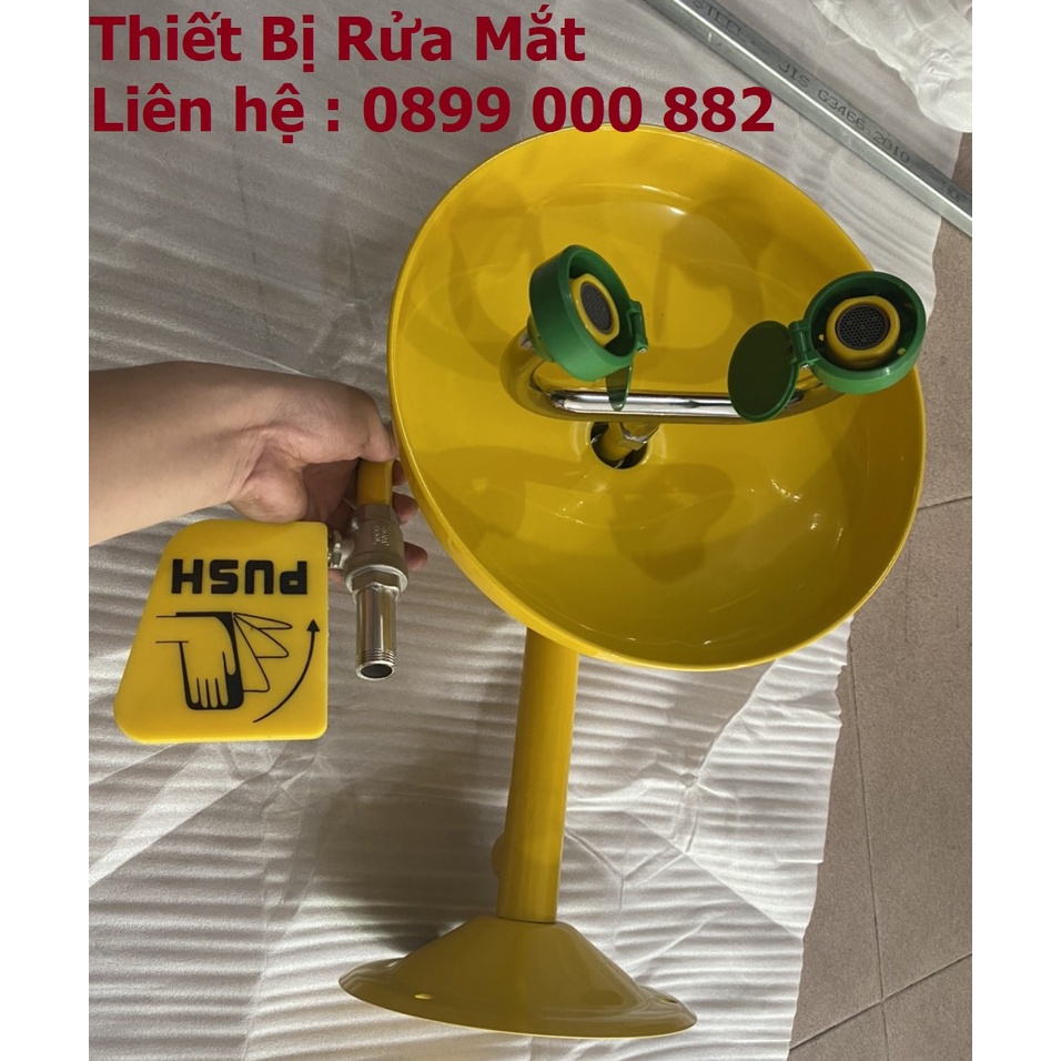 Vòi rửa mắt khẩn cấp kết hợp rửa tay , Máy rửa mắt khẩn cấp