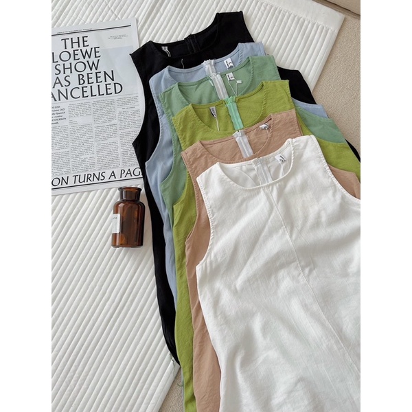 Váy đũi 3 lỗ nhiều màu có 2 túi bên