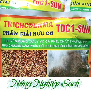 Chế phẩm Sinh học TRICHODERMA - Nấm Đối Kháng Gói 1Kg