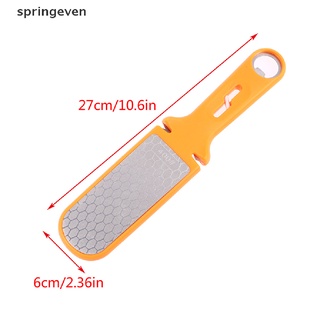 springeven 400/1000# 6in1 Stone Whetstone Bar Knife Sharpener Scissors Razor Kitchen Tools RFT