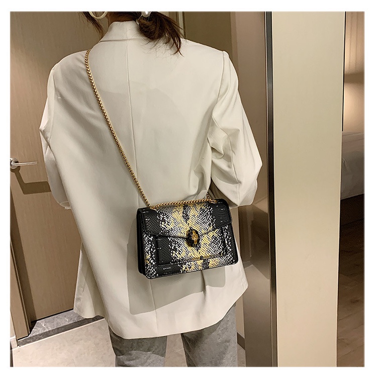 Túi Đeo Vai Họa Tiết Da Cá Sấu Thời Trang Phong Cách Âu Mỹ Cho Nữ 2022