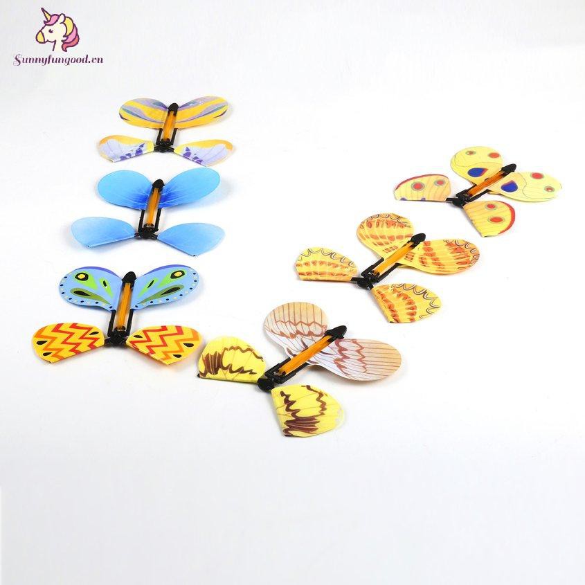 Đồ chơi bướm bay ma thuật bật đuôi vui nhộn để trang trí đám cưới