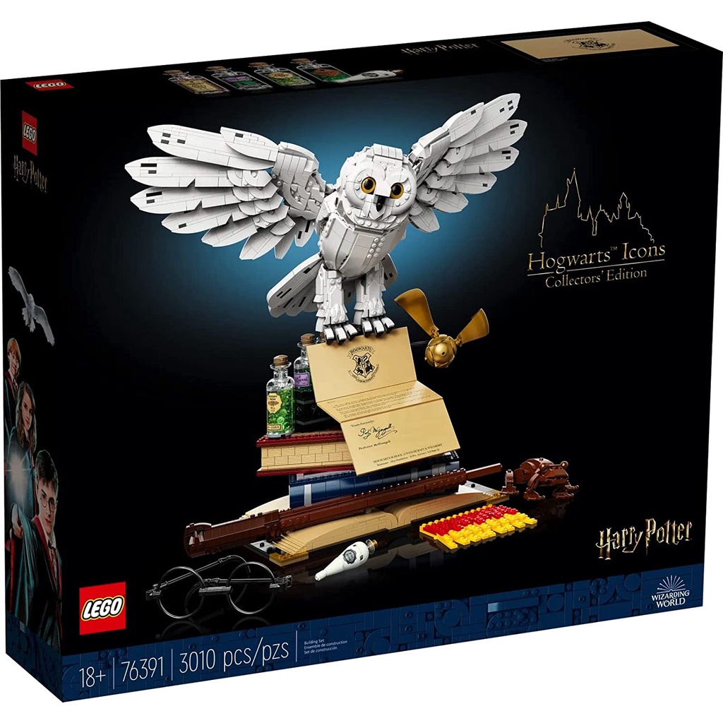 LEGO Harry Potter 76391 Bộ Đồ Chơi Lắp Ráp Hình Cú Trong Harry Potter