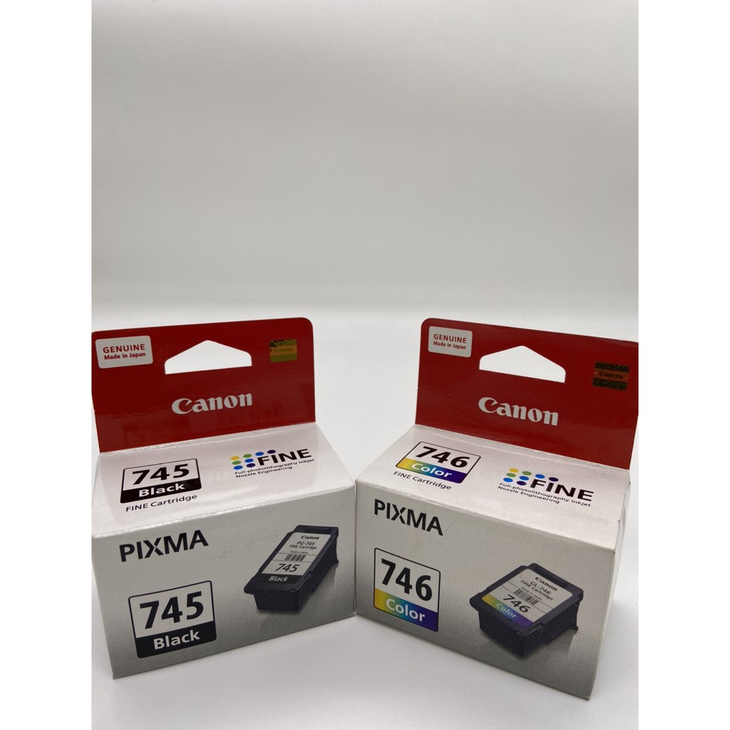 Mực in phun Canon Pixma 745s và 746s - hàng chính hãng - Dùng cho máy MG2470 / MG2570 / IP2870 / IP2872 / MG2970