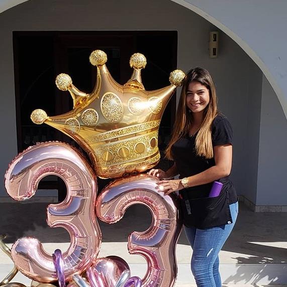 1 Bong Bóng Hình Vương Miện Lớn 16 / 28 / 40 Inch Trang Trí Tiệc Sinh Nhật