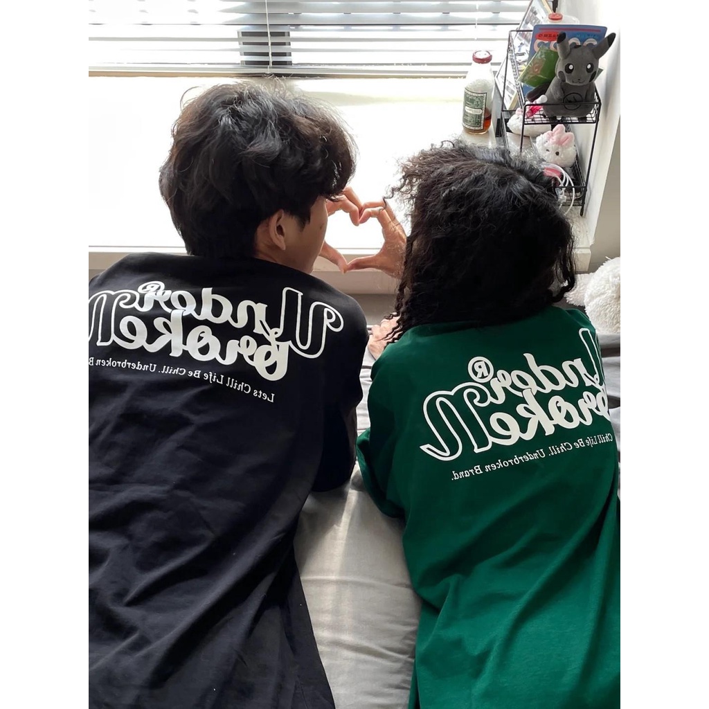 Áo Xanh Lá UNDERBROKEN Áo Thun Tay Lỡ Unisex 100% Cotton, Áo Phông Rộng Mẫu Mới 2022 99 store | BigBuy360 - bigbuy360.vn