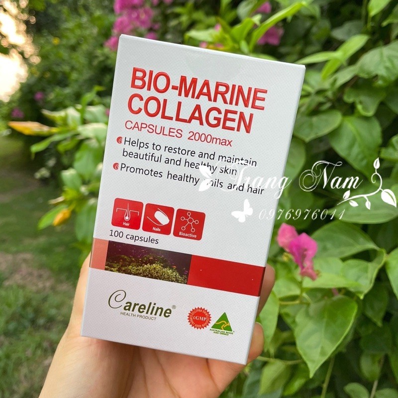 Collagen thuỷ phân Careline Bio-Marine collagen 100 viên