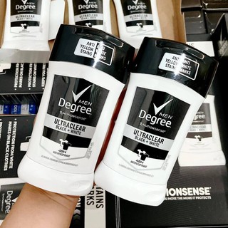 Lăn Khử Mùi  Degree Men UltraClear Antiperspirant Deodorant Black + White