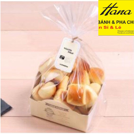 Túi bánh kèm đế 5 HỘP ( hộp cookie )