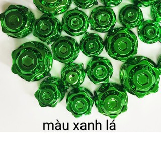 Chụp ốc trang trí xe máy các màu ( giá 1 bộ)