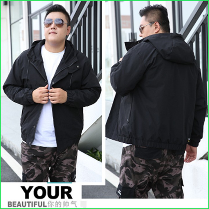 Áo khoác nam ZENBIG áo gió big size dành cho người mập người béo từ 70 kg -150 kg