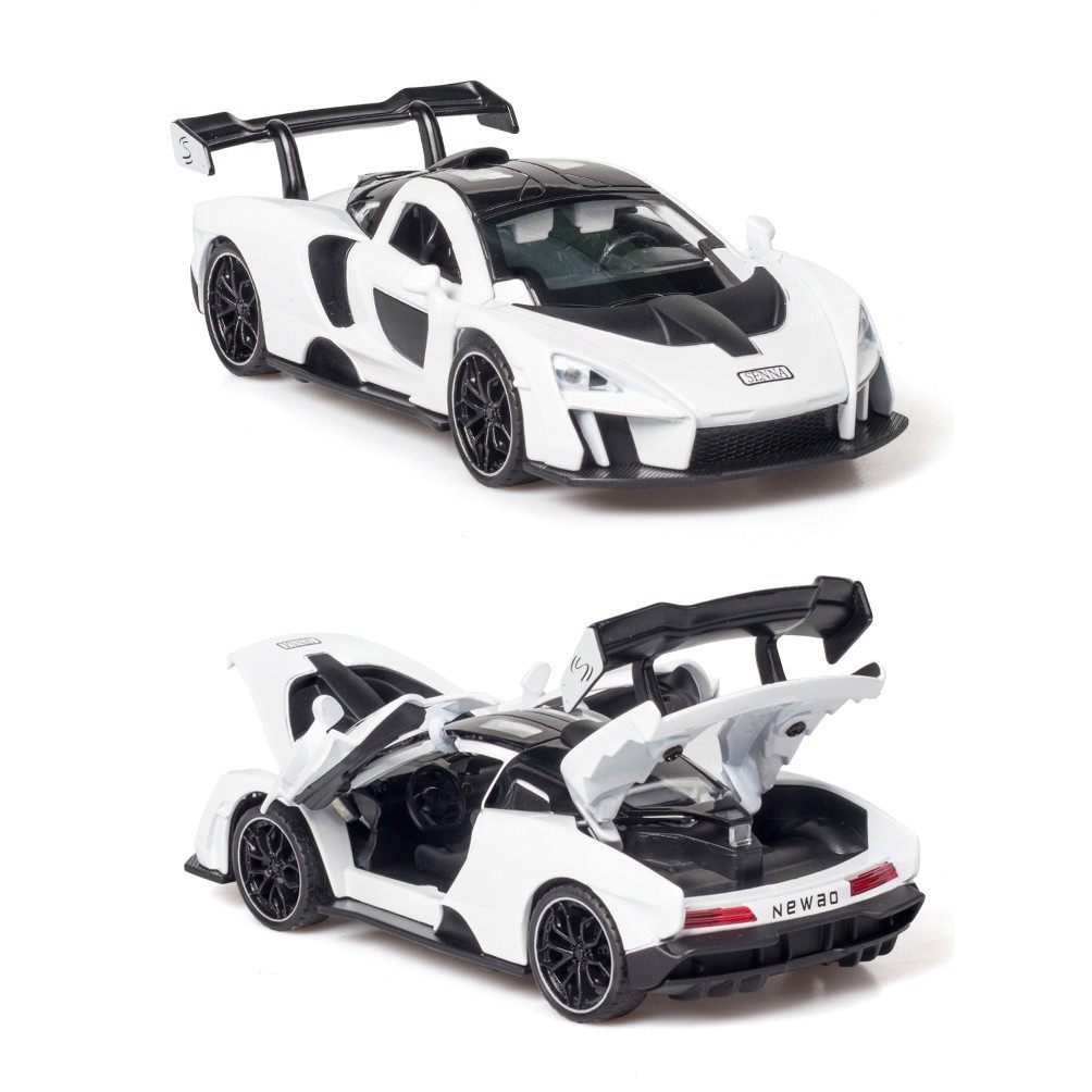 Xe Mô Hình Tĩnh MCLAREN SENNA tỉ lệ 1:32, có đèn và âm thanh