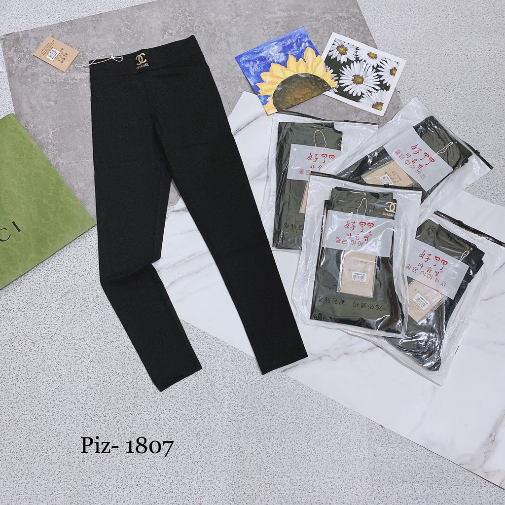 Quần Legging cạp cao không đường may / Hàng cao cấp