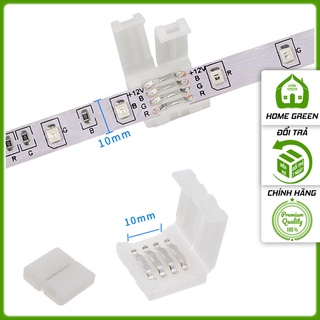 Khớp nối nhanh 4 chân 10mm không hàn dạng kẹp cho dây đèn LED 5050 RGB