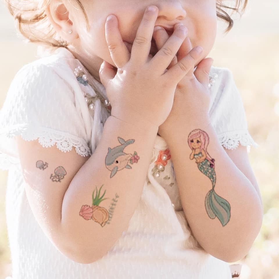 COMBO 30 TẤM HƠN 200 HÌNH TATTOO ĐỒ CHƠI CHO BÉ