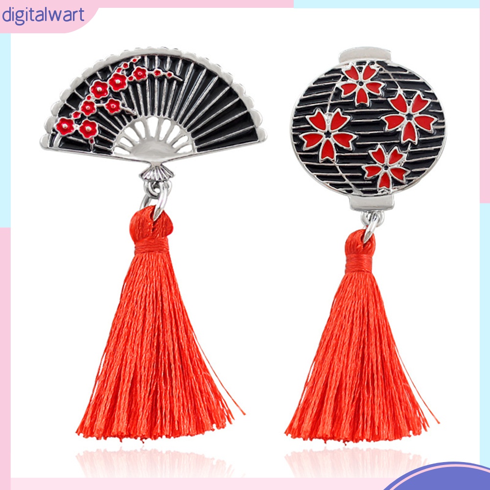 Ghim Cài Áo Hình Quạt / Quả Cherry / Lồng Đèn Kiểu Nhật Bản Dễ Thương