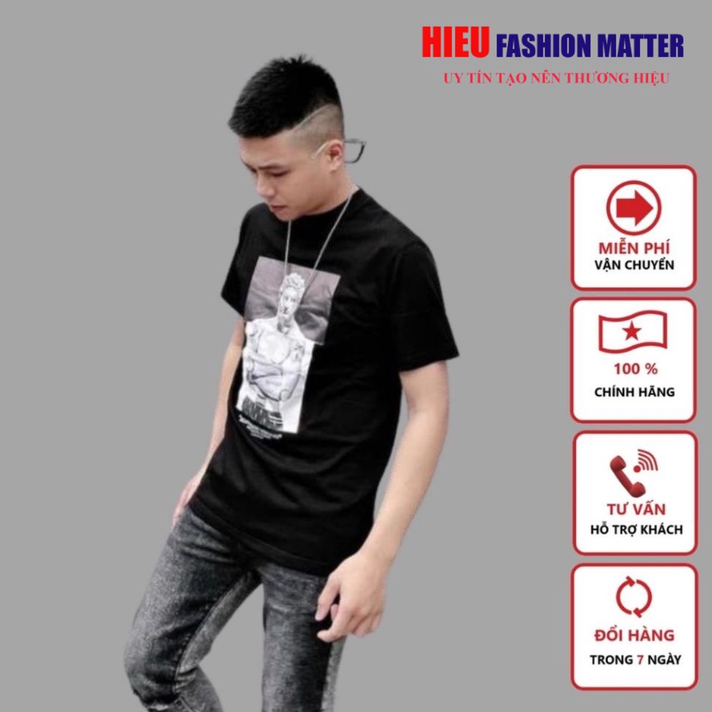 ⚡ S.I.Ê.U C.Ấ.P ⚡ ÁO T Shirt cổ tròn size dưới 80kg cotton mềm mại hieufashion - SMANO HERCULES