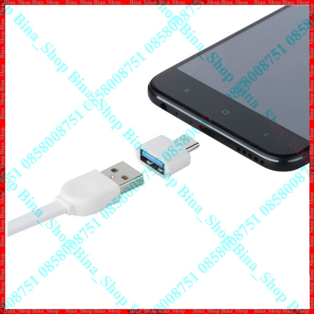 Đầu chuyển OTG micro USB/Type C sang USB trắng/đen | BigBuy360 - bigbuy360.vn