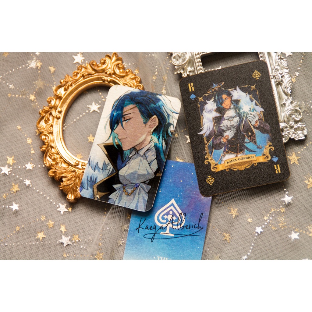 Genshin Impact - card bo góc The Sovereign bán theo set