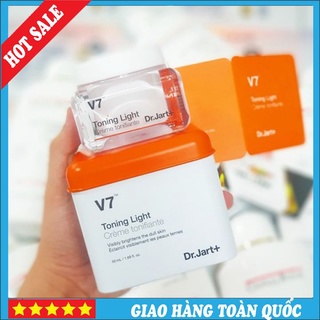 💥❤️ HOT SALES ❤️💥 Kem Dưỡng Trắng Da V7 Toning Light Dr.Jart+ 50mL Chuẩn