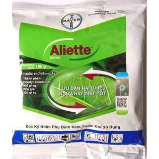 sale off Aliette 100gr- Đặc trị vàng lá, thối rễ hàng chuẩn cty.