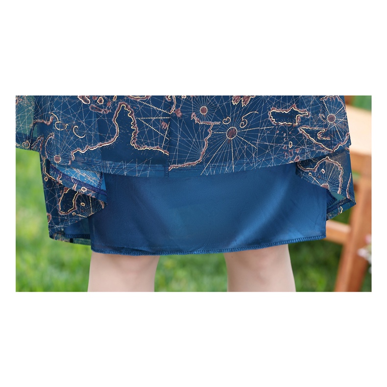 đầm trung niên Đầm Phụ Nữ Trung Niên set trung niên nữ 4xl Đầm Chiffon Thời Trang Mùa Hè Phong Cách Phương Tây Hàng Mới Dành Cho Phụ Nữ Trung Niên 2022 40-50 Tuổi