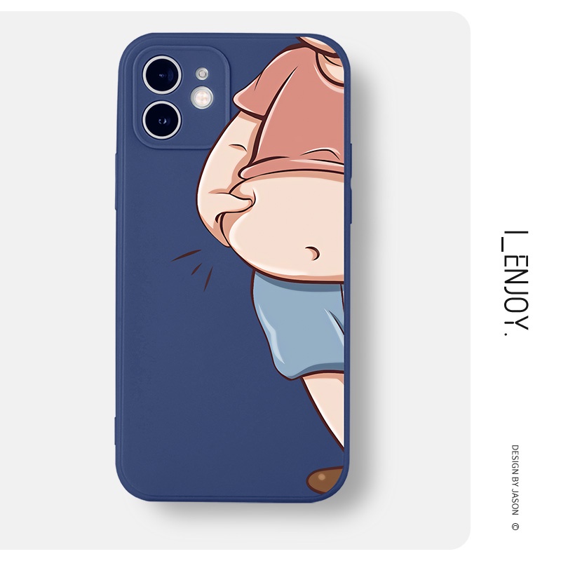 Ốp lưng mềm GUMAN kute hài hước cặp đôi dễ thương đẹp Cho iPhone 11 12 13 Pro Max SE 2020 ip 8 7 6 6S Plus X XR XS 4073 | BigBuy360 - bigbuy360.vn