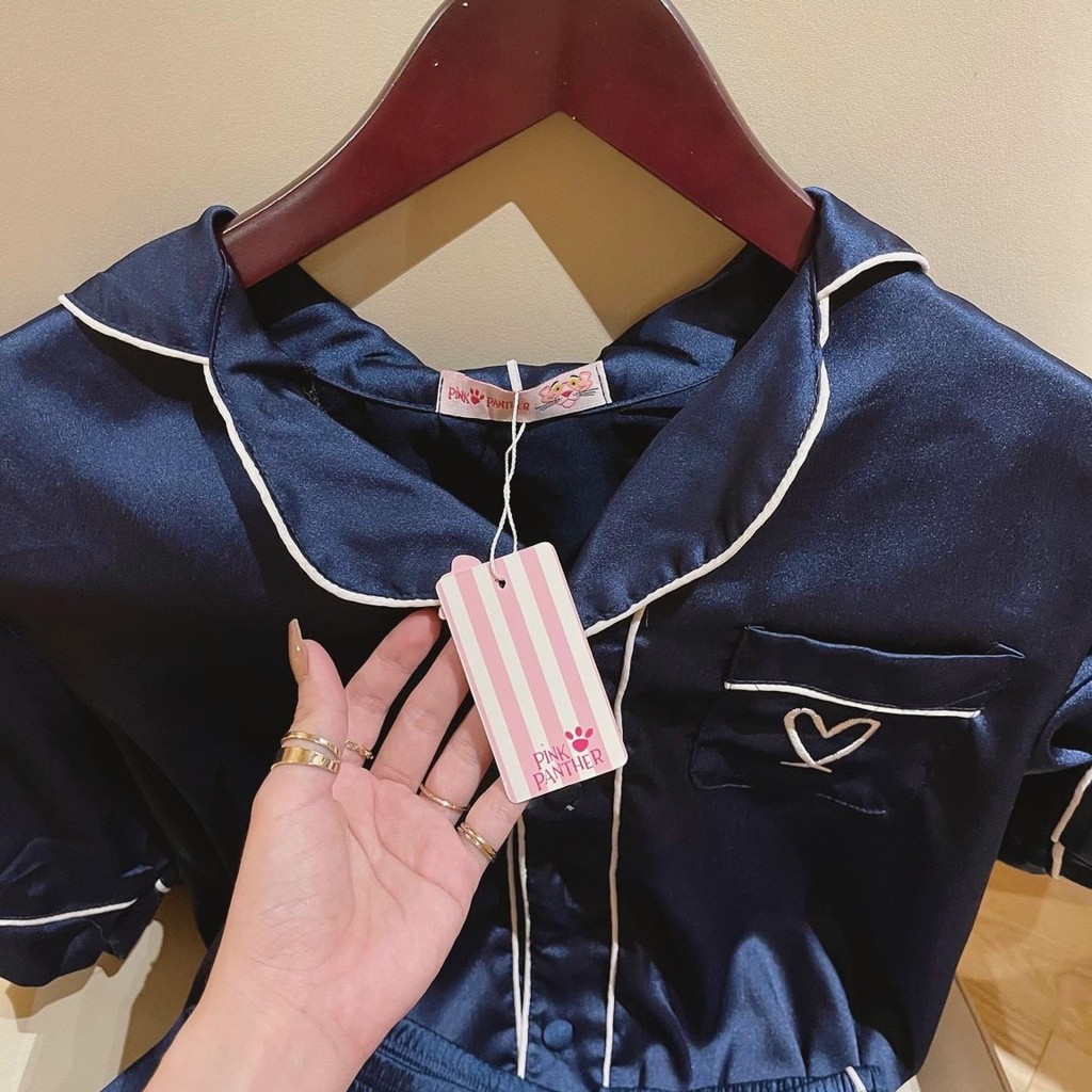 2021 - Bộ ngủ lụa tay ngắn quần đùi - cao cấp hàng đẹp - Hàng thiết kế pijama nữ lụa | BigBuy360 - bigbuy360.vn