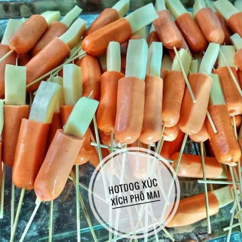 HOTDOG Xúc Xích phô mai 5 cây 500gr (giao Tphcm)