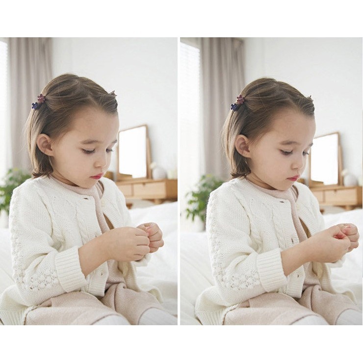 [COMBO 10] Kẹp tóc hoa mini siêu dễ thương 2100