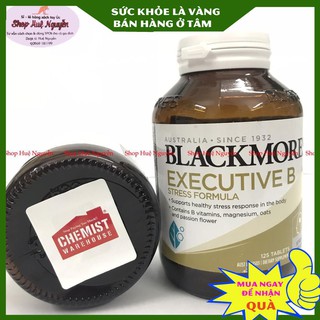 Viên uống giảm căng thẳng Blackmores Executive B Stress Formula lọ 125 viên