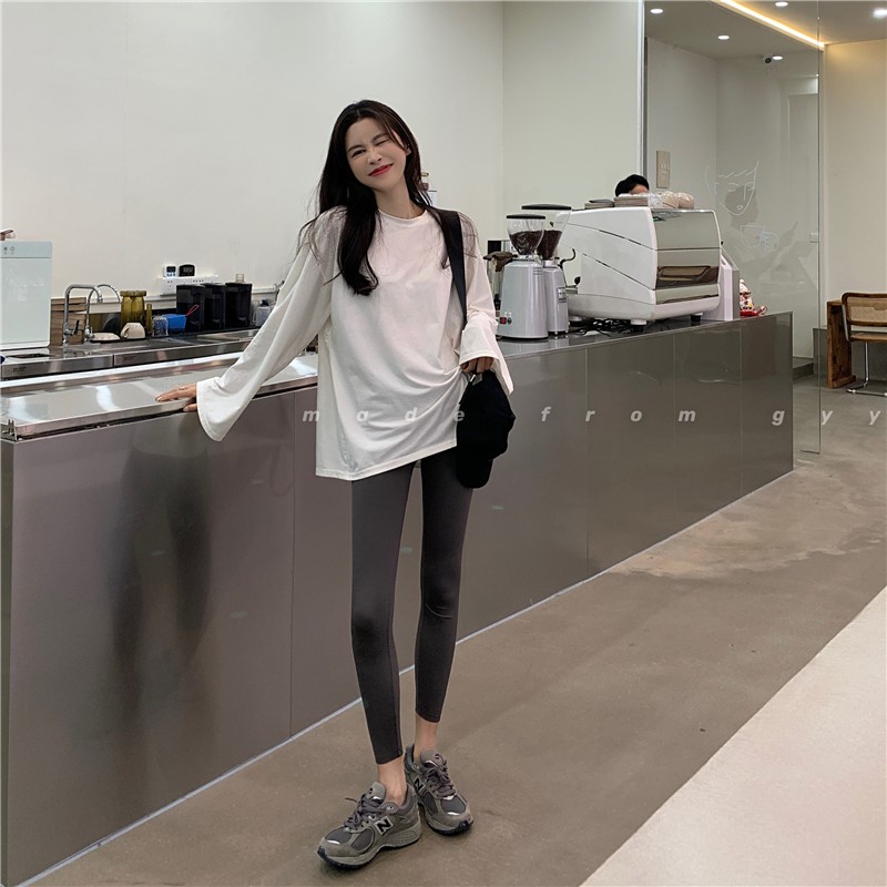 Quần Legging Chất Liệu Nhung Ấm Áp Thiết Kế Ôm Sát Tôn Dáng | BigBuy360 - bigbuy360.vn