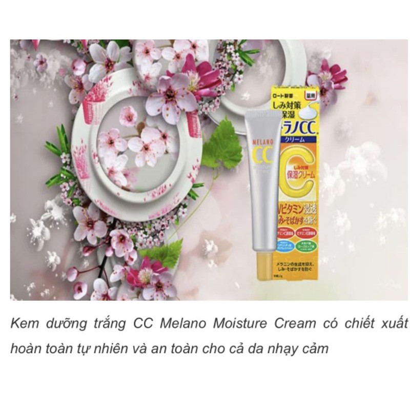 Kem dưỡng da CC Melano Moisture Cream Nhật Bản