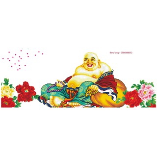 Tranh đính đá tự làm Phật Di Lặc VS267 (120*50cm)