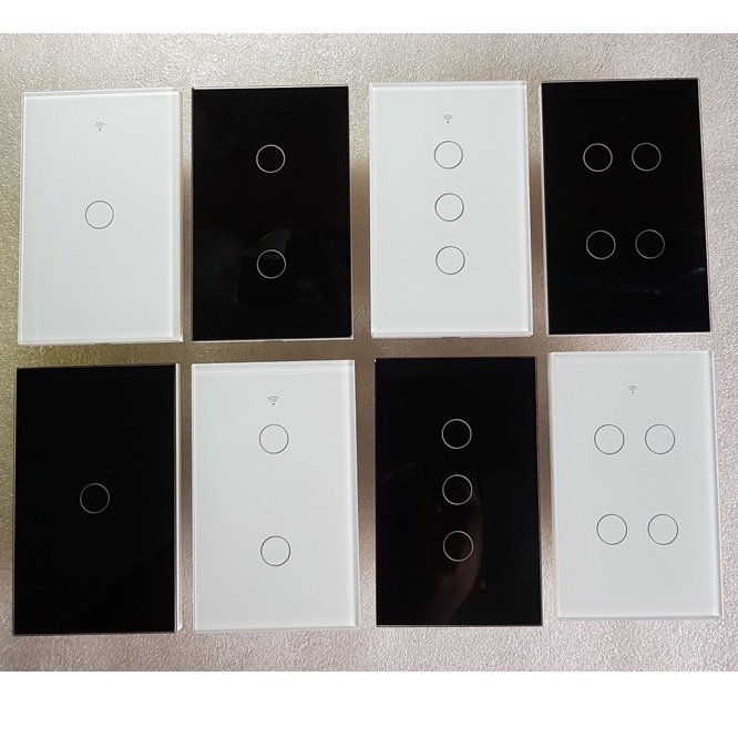 Công tắc thông minh nút cảm ứng wifi tuya/smartlife điều khiển từ xa qua điện thoại