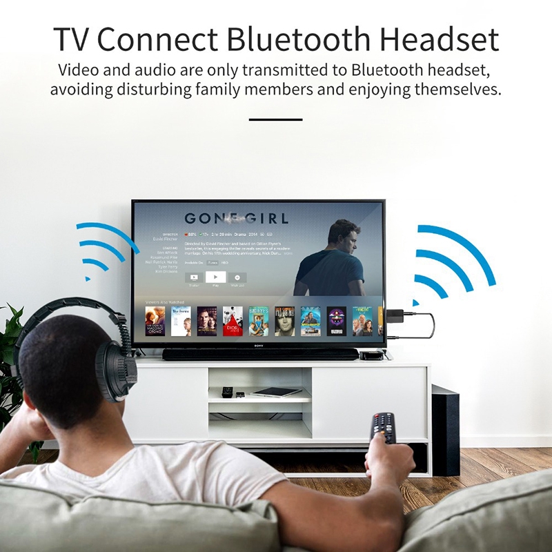 Bộ Thu Phát Âm Thanh Bluetooth 5.0 3 Trong 1 Cho Tv / Pc / Xe Hơi | BigBuy360 - bigbuy360.vn